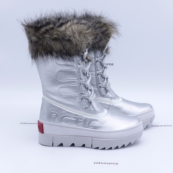 Sorel Shoes - NEW Sorel Joan of Arctic Next Pure Waterproof Winter Boot Silver